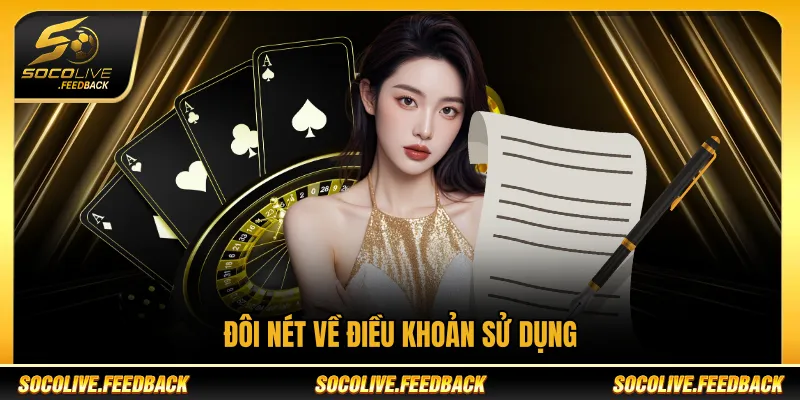 Đôi nét về điều khoản sử dụng Socolive
