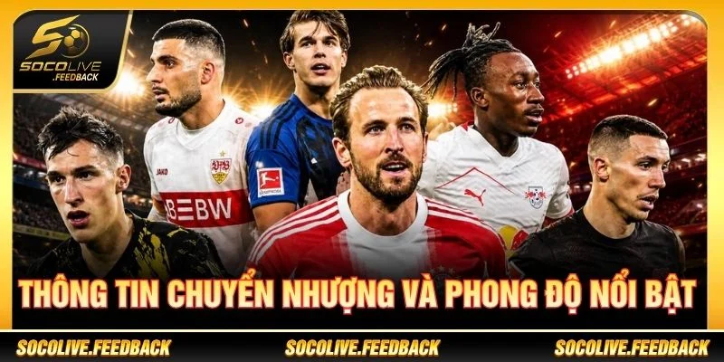 Tin tức chuyển nhượng và phong độ nổi bật tại Bundesliga