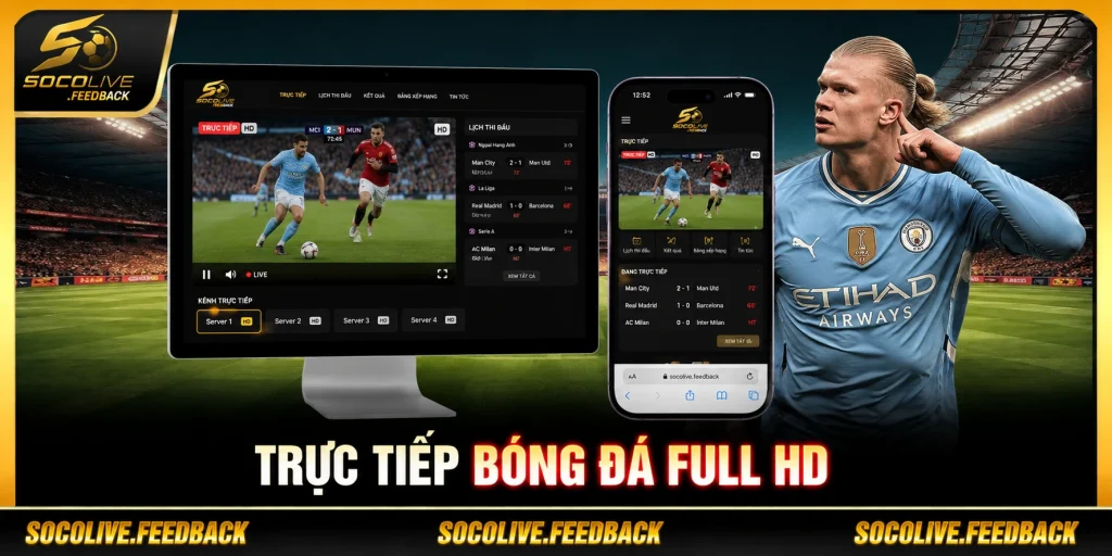 Trực Tiếp Bóng Đá Full HD